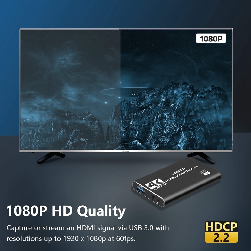  ĸó ī, USB 3.0 4K   ĸó ī, HDMI  ƿ 1080P 60FPS ̺ Ʈ, PS4, ġ